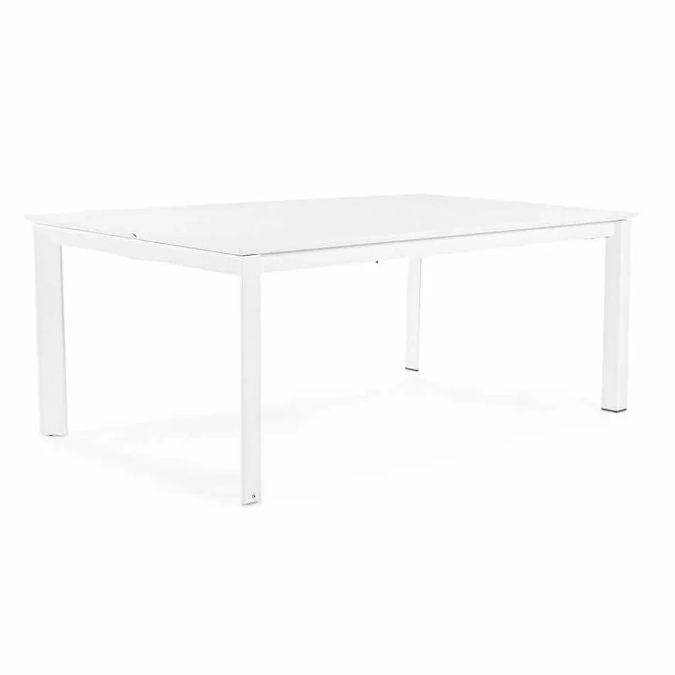 Rozkładany stół w aluminiowym nowoczesnym designie na zewnątrz Homemotion - Casper Viadurini