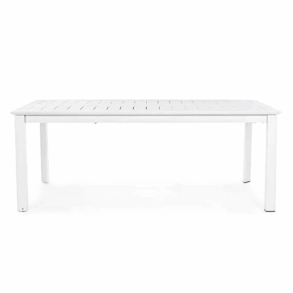 Rozkładany stół w aluminiowym nowoczesnym designie na zewnątrz Homemotion - Casper Viadurini