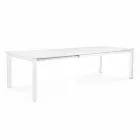 Rozkładany stół w aluminiowym nowoczesnym designie na zewnątrz Homemotion - Casper Viadurini