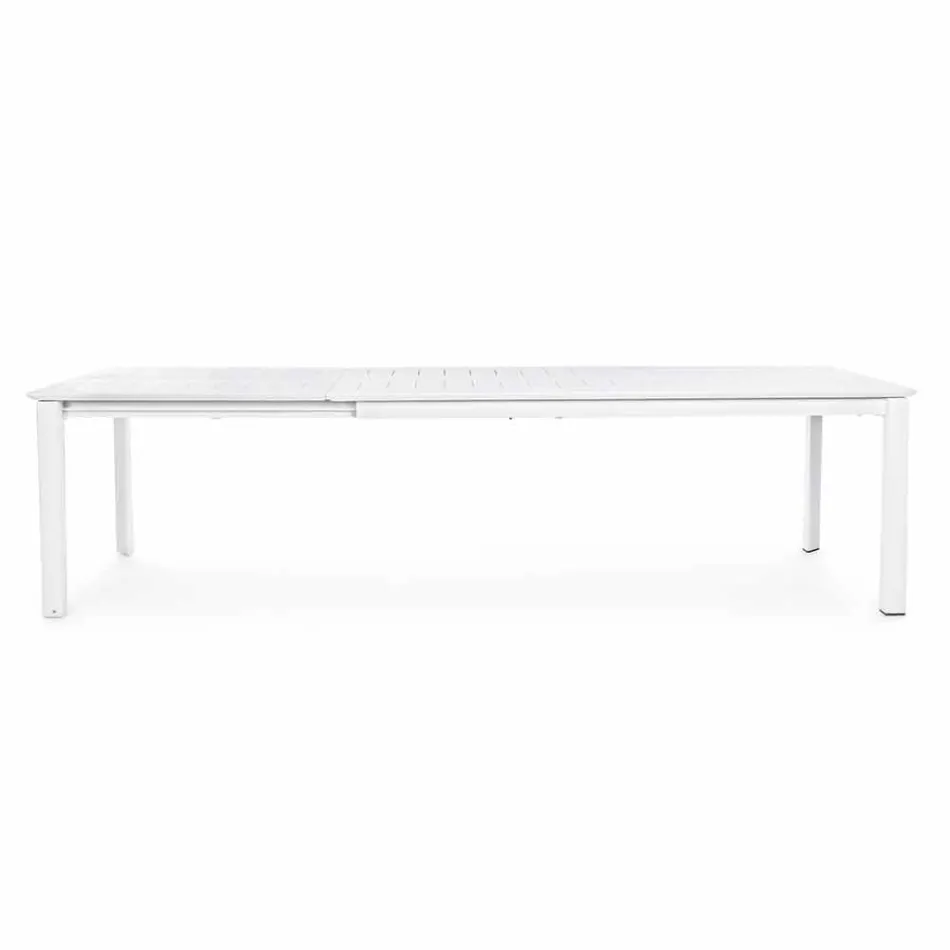 Rozkładany stół w aluminiowym nowoczesnym designie na zewnątrz Homemotion - Casper Viadurini