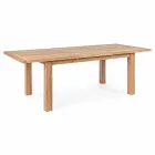 Rozkładany drewniany stół ogrodowy dla 6 osób Homemotion - Hunter Viadurini