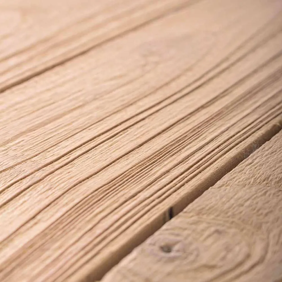 Rozkładany drewniany stół ogrodowy dla 6 osób Homemotion - Hunter Viadurini