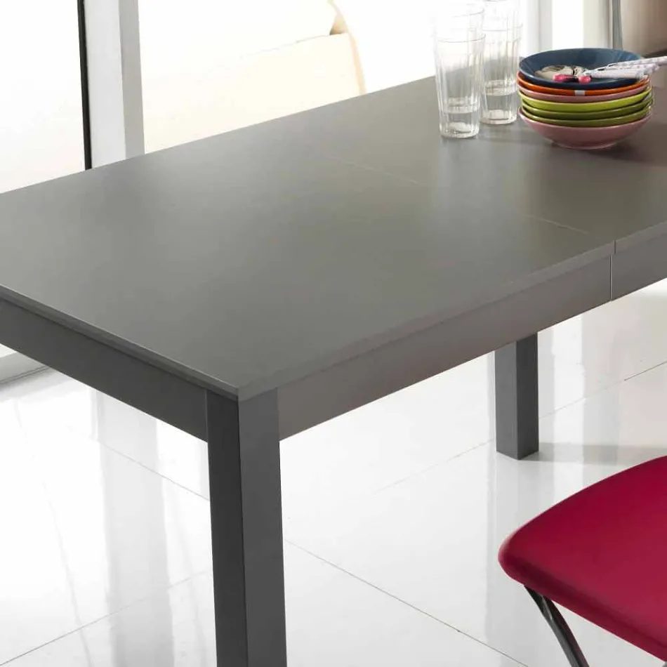 Rozkładany stół z drewna bukowego made in Italy Tito Viadurini