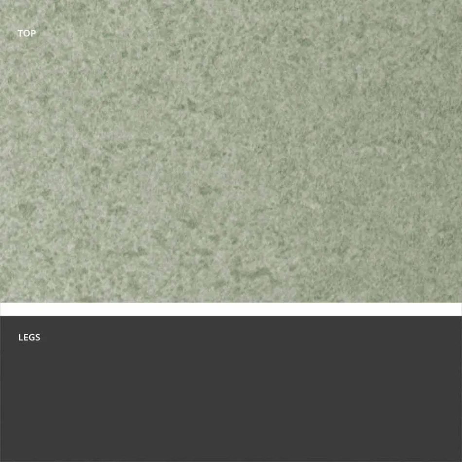 Nowoczesny rozkładany stół z kamionkowym blatem wykonanym we Włoszech, Erve Viadurini