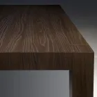 Rozkładany stół wykonany ze składanej melaminy Made in Italy - OK Viadurini