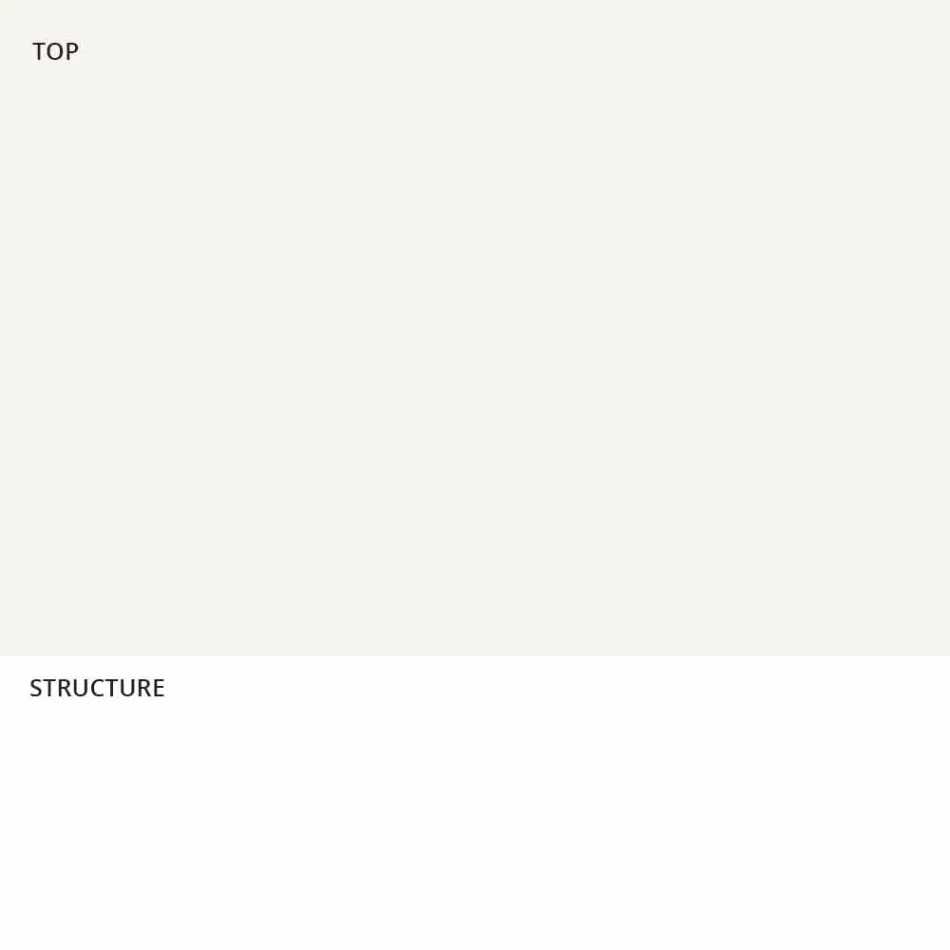 Wysoki stół z polietylenu z okrągłym blatem HPL Made in Italy - Tinuccia Viadurini