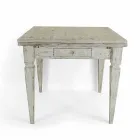 Rozkładany stół rzemieślniczy do 170 cm z drewna Made in Italy - Marsylia Viadurini