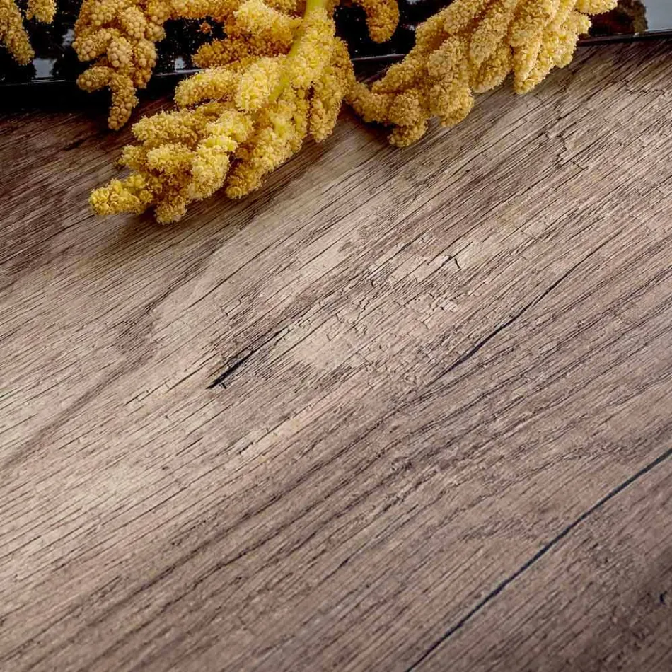 Stół z rozkładanym blatem do 334 cm efekt drewna Made in Italy - Bawaria Viadurini