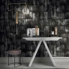 Rozkładany stół konsolowy do 325 cm z laminatu Made in Italy - dalmatyński Viadurini