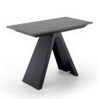 Rozkładany stół konsolowy do 325 cm z laminatu Made in Italy - dalmatyński Viadurini