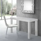 Rozkładany stół konsolowy do 325 cm z laminatu Made in Italy - Gordito Viadurini