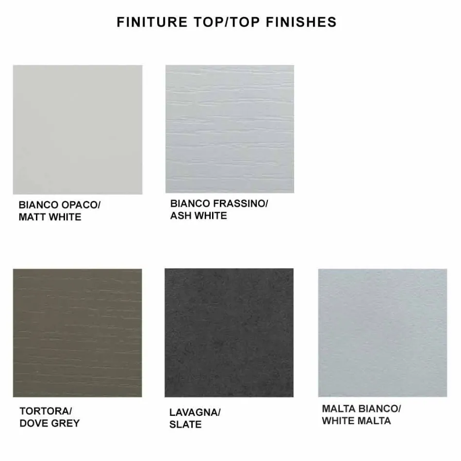 Rozkładany stół konsolowy do 325 cm z laminatu Made in Italy - Gordito Viadurini