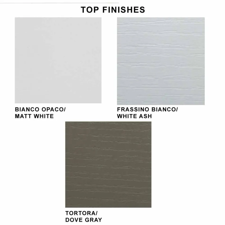 Rozkładany stół konsolowy do 325 cm z melaminy Made in Italy - Settimmio Viadurini