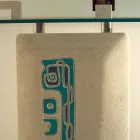 Rozszerzanie prostokątny kamień i kryształ Soter konsola projekt Viadurini