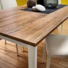 Rozkładany stół kuchenny do 240 cm efekt drewna Made in Italy - maltański Viadurini