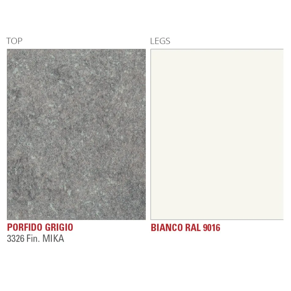 Rozkładany stół kuchenny do 240 cm z cienkiego HPL Made in Italy - Jupiter Viadurini