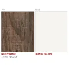 Stół kuchenny z HPL z metalową podstawą Fine Made in Italy - Pinokio Viadurini