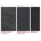 Rozkładany stół kuchenny z ceramiki Fine Laminam Made in Italy - Efisto Viadurini