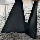 Stół kuchenny z drewna i metalu Made in Italy, wysoka jakość - Dotto Viadurini