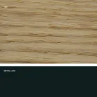 Stół kuchenny z litego drewna i metalu wykonany we Włoszech, Flora Viadurini