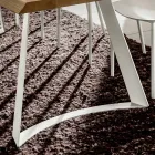 Stół kuchenny z wysokiej jakości korowanego drewna wyprodukowanego we Włoszech - Pinokio Viadurini