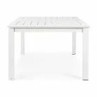 Stół rozkładany do 160 cm z aluminium Homemotion - Andries Viadurini