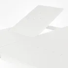 Rozkładany stół zewnętrzny do 160 cm z aluminium, Homemotion - Andries Viadurini