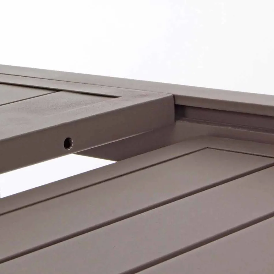 Rozkładany stół ogrodowy do 240 cm z aluminium, Homemotion - Arold Viadurini