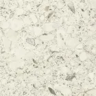 Stół ogrodowy z drewnianą podstawą i ceramicznym blatem w kolorze lastryko - Infinity Viadurini