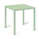 Stół zewnętrzny z galwanizowaną konstrukcją stalową Made in Italy - Azul Viadurini