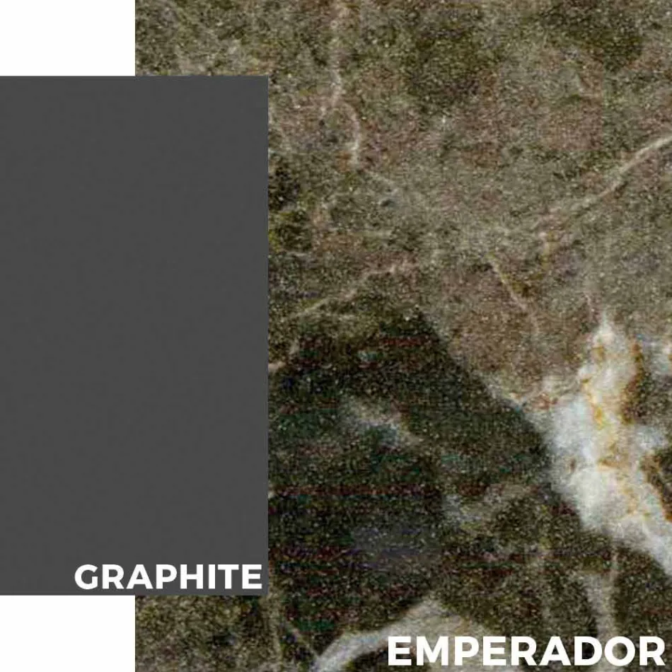 Stół zewnętrzny z aluminium o nowoczesnym designie do ogrodu - Mississippi2 Viadurini