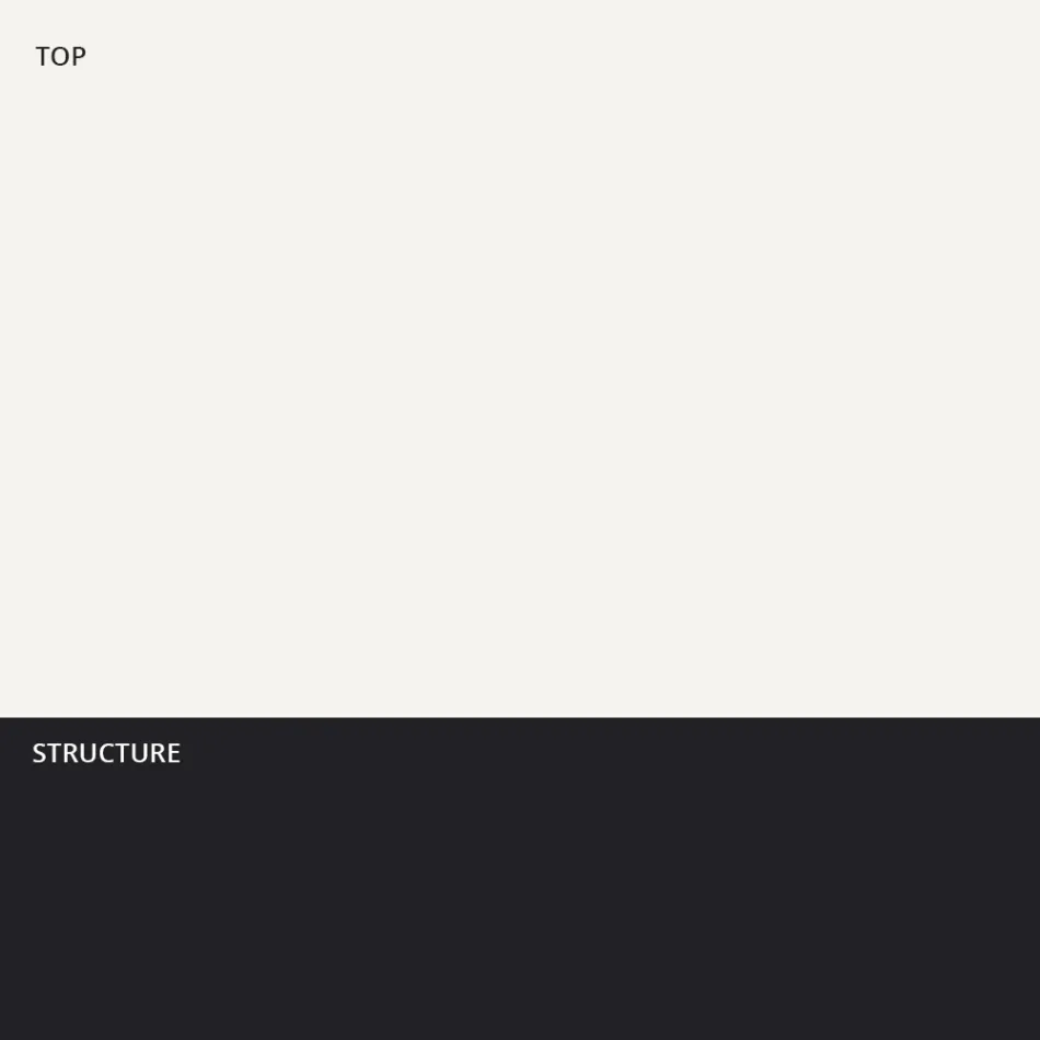 Nowoczesny stół ogrodowy z HPL i matowego polietylenu Made in Italy - Forlina Viadurini