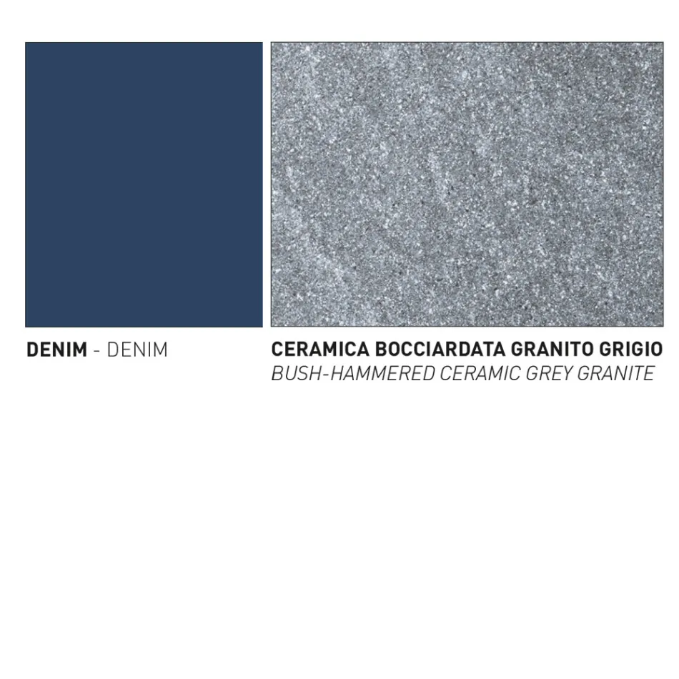 Stół zewnętrzny Hpl Top lub Ceramic Made in Italy - Plinto by Varaschin Viadurini