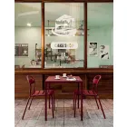 Kwadratowy stół ogrodowy Made in Italy - Benedict Viadurini