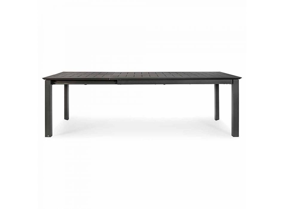 Stół ogrodowy rozkładany do 240 cm z aluminium Homemotion - Pemberton Viadurini
