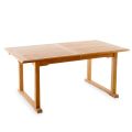 Rozkładany stół ogrodowy z drewna tekowego w różnych rozmiarach Made in Italy - Sleepy