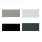 Podstawa stołu ogrodowego ze stali ocynkowanej z blatem HPL Made in Italy - Brienne Viadurini