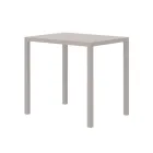 Prostokątny stół ogrodowy ze stali ocynkowanej Made in Italy - Azul Viadurini