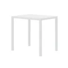 Prostokątny stół ogrodowy ze stali ocynkowanej Made in Italy - Azul Viadurini