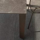 Stół ogrodowy HPL z aluminiową konstrukcją Made in Italy - Carl Viadurini