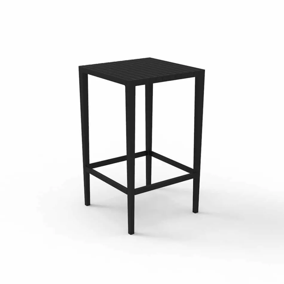 Stół ogrodowy Spritz firmy Vondom z polipropylenu i włókna szklanego Viadurini