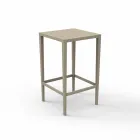 Stół ogrodowy Spritz firmy Vondom z polipropylenu i włókna szklanego Viadurini