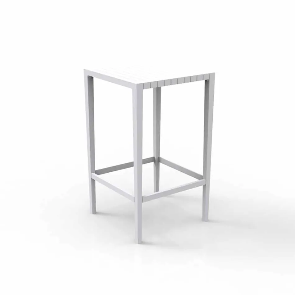 Stół ogrodowy Spritz firmy Vondom z polipropylenu i włókna szklanego Viadurini