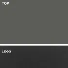 Luksusowy stół do jadalni w kształcie beczki wykonany we Włoszech z Fenix i stali - Settimmio Viadurini