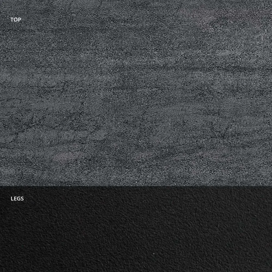 Stół do jadalni w kształcie beczki z hipermarmuru Made in Italy - Ezzellino Viadurini