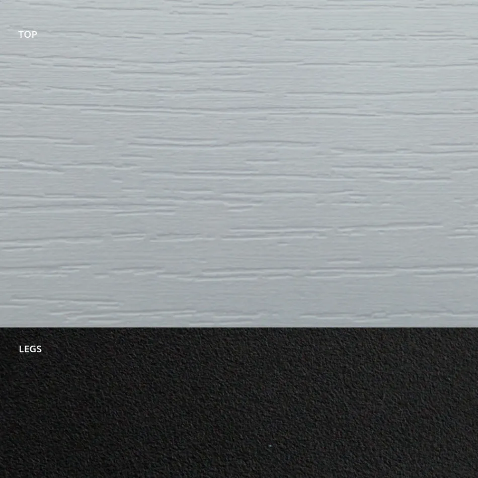 Stół do jadalni w kształcie beczki z laminatu imitującego drewno Made in Italy - Cave Viadurini