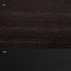 Stół do jadalni w kształcie beczki z laminatu imitującego drewno Made in Italy - Cave Viadurini