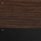 Stół do jadalni w kształcie beczki z laminatu imitującego drewno Made in Italy - Cave Viadurini