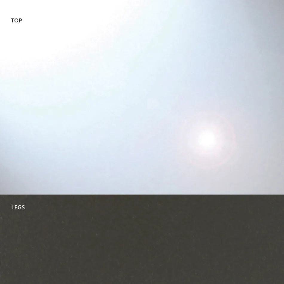 Stół do jadalni w kształcie beczki ze szkła i stali Made in Italy - Cave Viadurini