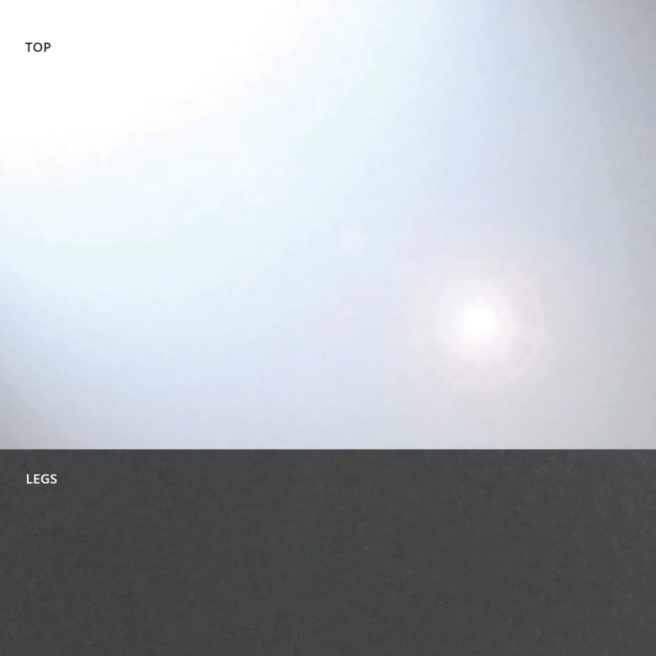 Stół do jadalni w kształcie beczki ze szkła i stali Made in Italy - Cave Viadurini